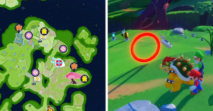 Mario + Rabbids Sparks of Hope - Terra Flora Red Coin Map Location.png
