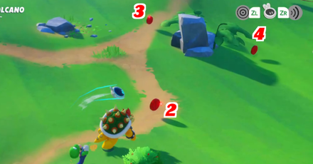 Mario + Rabbids Sparks of Hope - Turn right to get the second, third and fourth Red Coin.png