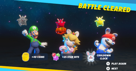 Mario + Rabbids Sparks of Hope - Coins upon winning battles