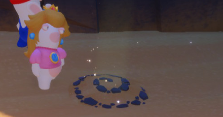 Glowing or Sparkling Rock