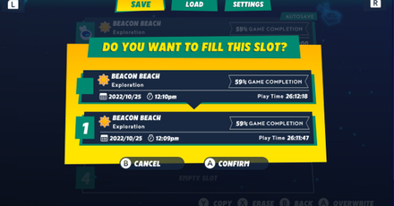 Mario + Rabbids Sparks of Hope - Save Slot