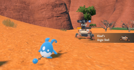 Pokemon Scarlet and Violet SV - New Abilities Klawf Anger Shell