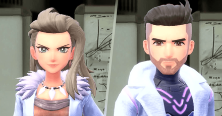 Pokemon Scarlet and Violet SV - Professors Sada and Turo