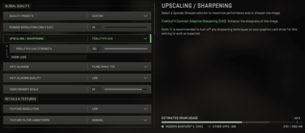 FidelityFX Cas - MW2