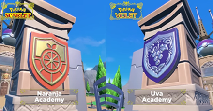Pokemon Scarlet and Violet SV - Naranja and Uva Academy