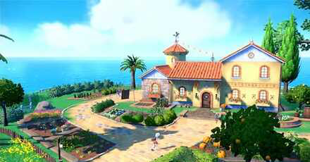 Pokemon Scarlet and Violet SV - Paldea Spanish Architecture
