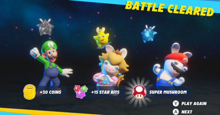 Mario + Rabbids Sparks of Hope - Replay Option