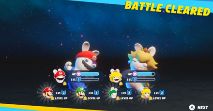 Mario + Rabbids Sparks of Hope - Level Up