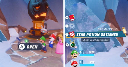 Mario + Rabbids Sparks of Hope - Obtain Star Potions after completing quests.png