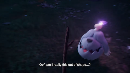 Pokemon Scarlet and Violet SV - Ghost Dog Sucks Away Life Force