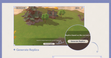 Genshin Impact Version 3.2 Serenitea Pot - Replication Feature