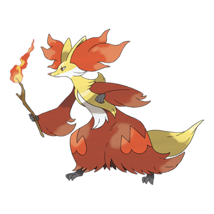 Pokemon Scarlet and Violet SV Delphox