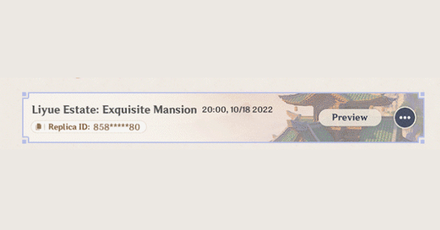 Genshin Impact Version 3.2 Serenitea Pot - Replication Feature