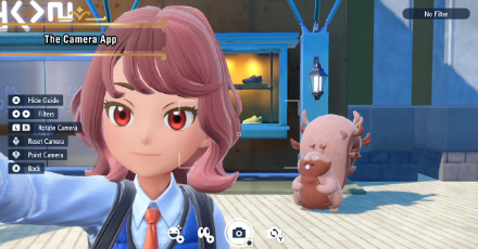 Pokemon Scarlet and Violet SV - Camera App