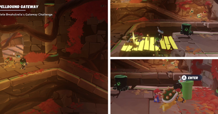 Mario + Rabbids Sparks of Hope - Go down the ramp then enter the green pipe.png