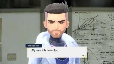 Pokemon Scarlet and Violet SV - Professor Turo Pokemon Violet