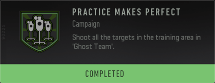 MW2 - Practice Makes Perfect