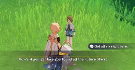 Genshin - Quest 2 - Talk to Banu