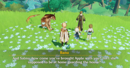 Genshin - Quest 6 - Talk to Banu and Salma