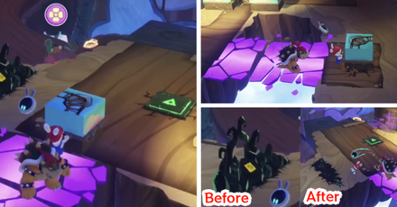 Mario + Rabbids Sparks of Hope - Move the piece again to the switch past the fragmented bridge.png