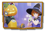 Pokemon UNITE - Halloween Log-In Bonus Top Banner