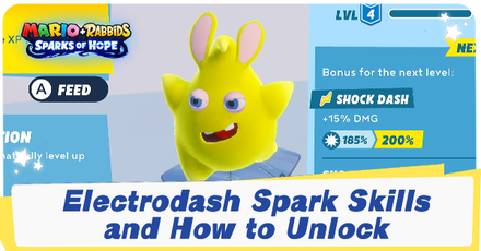 Mario + Rabbids Sparks of Hope - Electrodash Spark Skills and How to Unlock