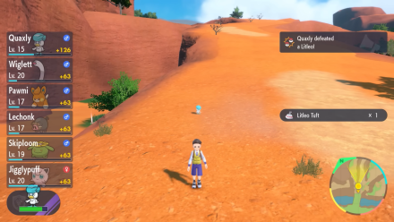 Pokemon Scarlet and Violet SV Litleo Tuft