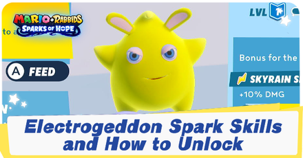 Mario + Rabbids Sparks of Hope - Electrogeddon Spark Skills and How to Unlock