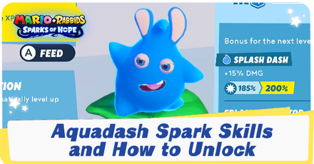 Mario + Rabbids Sparks of Hope - Aquadash Spark Skills and How to Unlock
