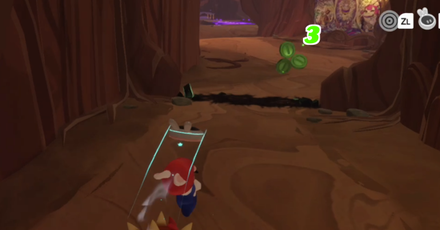 Mario + Rabbids Sparks of Hope - Keep heading right to get the third cluster of Green Coins.png