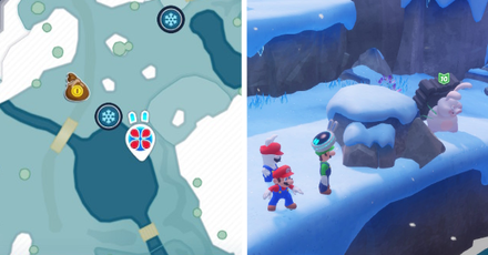 Mario + Rabbids Sparks of Hope - The first squasher will be near the Rabbid NPC.png