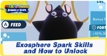 Mario + Rabbids Sparks of Hope - Exosphere Spark Skills and How to Unlock
