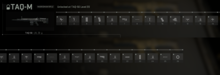 TAQ-M Unlock Progression Tree