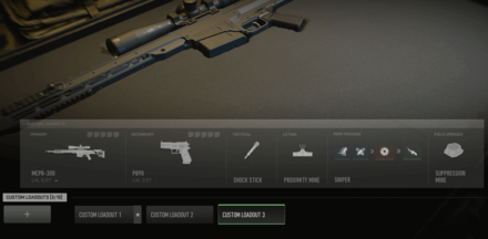 MW2 - Custom Loadouts, mode"show