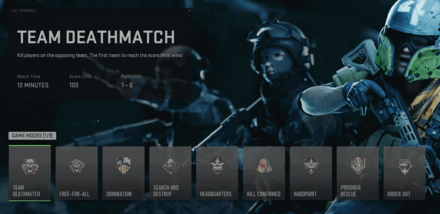 MW2 - Small Scale Game Modes