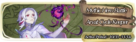 Mythic Hero Battle - Arval Banner