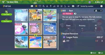 Pokemon Scarlet and Violet TM Map - Locations and The Materials
