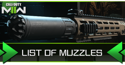 Modern Warfare 2 - List of Muzzles