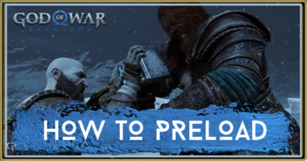 God of War Ragnarok - How to Preload Banner