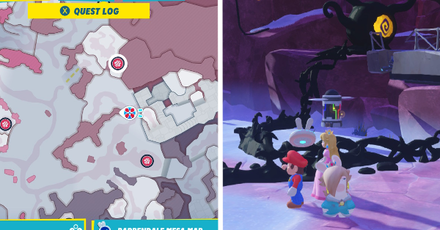 Mario + Rabbids Sparks of Hope - Go to the indicated location in the map
