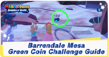 Mario + Rabbids Sparks of Hope - Barrendale Mesa Green Coin Challenge Guide