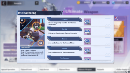 Intel Gathering Event