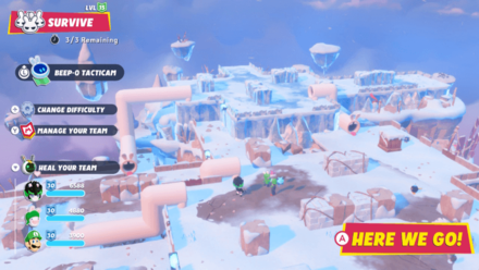 Mario + Rabbids Sparks of Hope - Secret of the Cave Battle