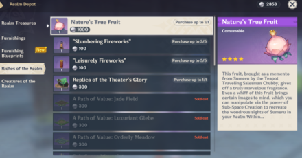 Genshin - How to Get Nature