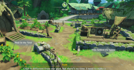 Genshin - Hide with Isak and Quick Time Events