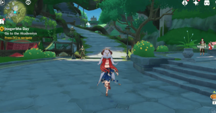 Genshin - Go to the Akademiya with Nilou