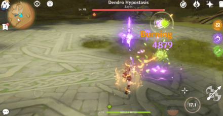 Genshin - Use Pyro to Inflict Burning