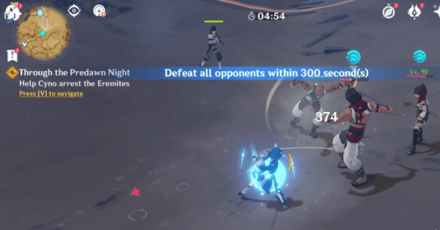 Genshin - Mock battle