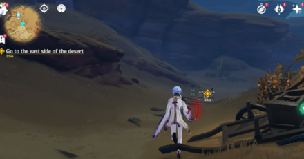 Genshin - Go the east side of the desert