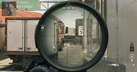 Modern Warfare 2 - Santa Sena Truck Lane Sniper
